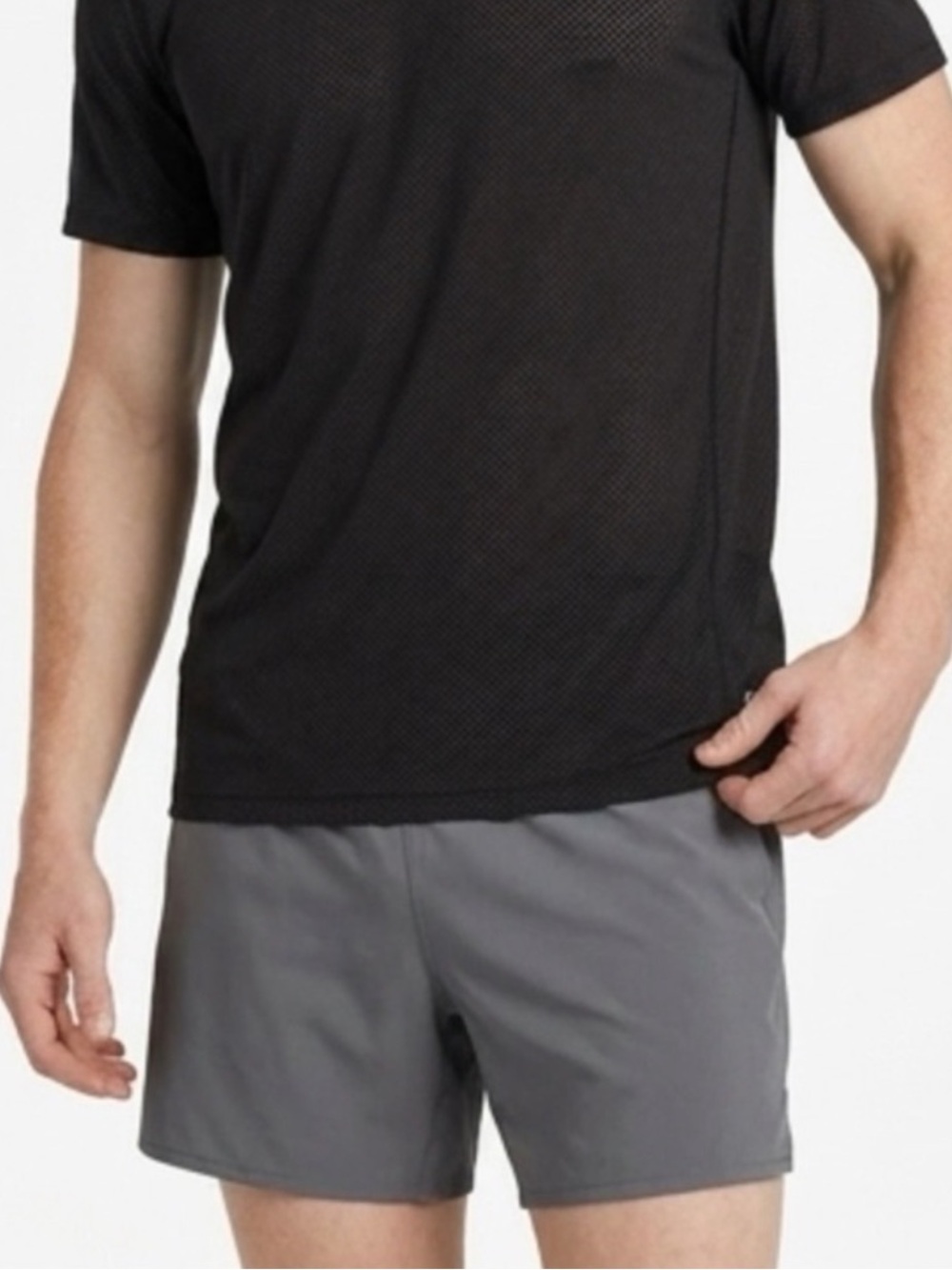 Alive | Men's Charcoal Gray Athletic Qwick Dry Shorts